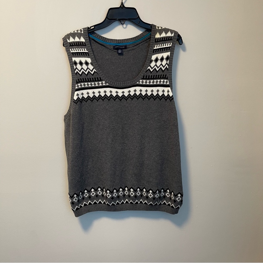Tommy Hilfiger Sleeveless Cotton  Sweater